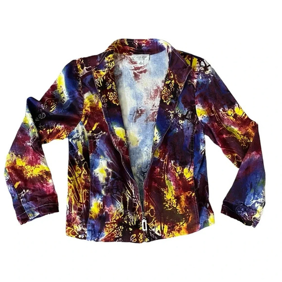 LAST CALL Vintage St. John Sport by Marie Gray Blazer Jacket Women’s Size Small - Picture 5 of 13